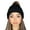 Black, variant on Kéviji Premium Women's Winter Knitted Beanie Hat with Faux Fur Pom Warm Knit Skull Cap Beanie for Women