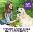 thumbnail image 4 of Pet Brush Pet Grooming Brush Self cleaning Brush Removes Loose Fur and Hair Dog Cat Brush, 4 of 10