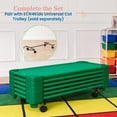 thumbnail image 6 of ECR4Kids Stackable Kiddie Cot, Ready-to-Assemble, Standard Size, Daycare Essentials, Green, 6-Pack, 6 of 9
