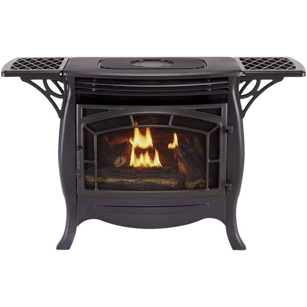 Duluth Dual Fuel Ventless Gas Stove Model FDSR25, Matte Finish