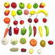 thumbnail image 5 of Simulación de frutas, espuma, frutas pequeñas, mini frutas, verduras, juego de material didáctico para bebés, 5 of 5