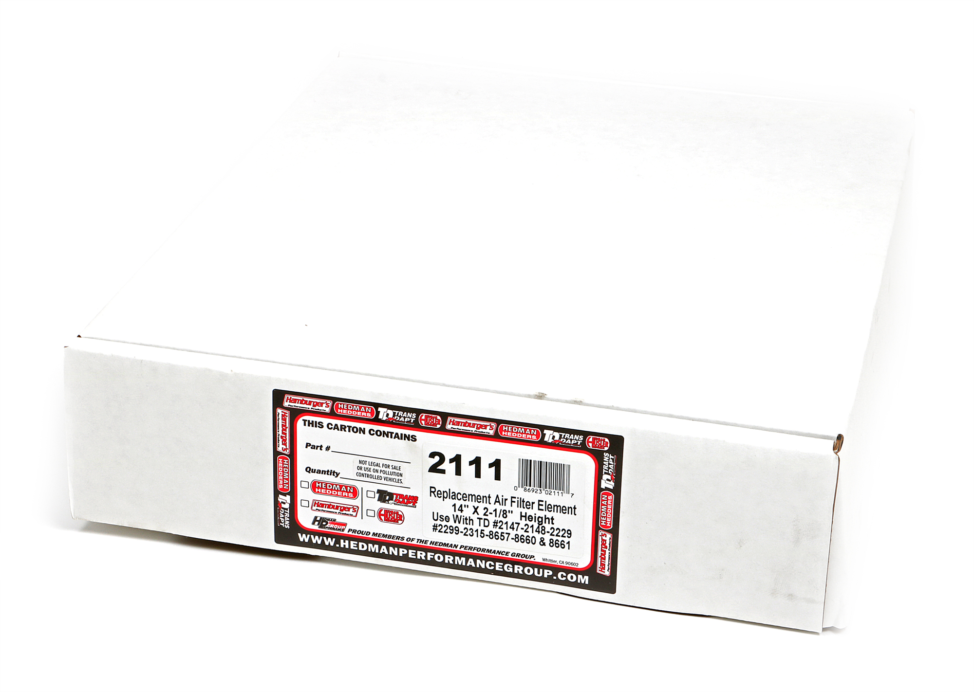 Trans-Dapt 2111 TDP2111 REPL PAPER ELEMENT 14X2-1/8