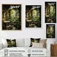 thumbnail image 4 of Designart "Natur retrait at home in Bathroom II" Bathroom Floater Framed Wall Art Living Room, 4 of 7
