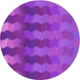 thumbnail image 1 of Ahgly Company Machine Washable Indoor Round Transitional Bright Neon Pink Purple Area Rugs, 7' Round, 1 of 7