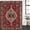 Red, variant on Polyester Fabric Country Boho Shower Curtain, Farmhouse Ethnic Abstract Nation Aesthetic Waterproof Bathtub Curtain Bathroom Decor Set with Hooks 72 x 72 Inches