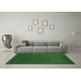 thumbnail image 3 of Ahgly Company Indoor Square Abstract Emerald Green Contemporary Area Rugs, 6' Square, 3 of 4
