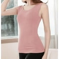 thumbnail image 7 of Womens Cotton Thermal Fleece Lined Underwear Tops Cami Tank Top Warm Base Layer Vest, 7 of 7