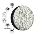 thumbnail image 4 of Goofa Wisteria Flower Pattern Universal Tire Cover for Jeep, SUV, Truck, and Trailer – Waterproof, UV-Resistant,Easy to Install, Fits 14"-17" Tires-16 inch, 4 of 6