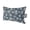Slate Blue, Chalk White, variant on Outdoor Head Pillow,Summer Palm Tree on Blue Waterproof Neck Throw Pillowcase with Strap&Insert,Pastoral Tropical Foliage Cushion Cases for Beach Pool Chaise Chair,1 Pack