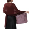 thumbnail image 5 of Plcasen Shawls Wraps For Women,Evening Dress Chiffon Cape Scarf For Wedding formal Summer Sun Protection, 5 of 5