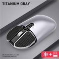 thumbnail image 4 of stanreset Bluetooth Wireless Mouse 2.4G/Bluetooth Dual Mode Mouse Quiet Mouse for Home Office Grey, 4 of 6