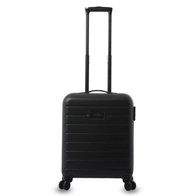 TOTTO Maleta de Viaje de Mano con Cubierta Rígida 3KG - Con Ruedas HARBOR S negro S