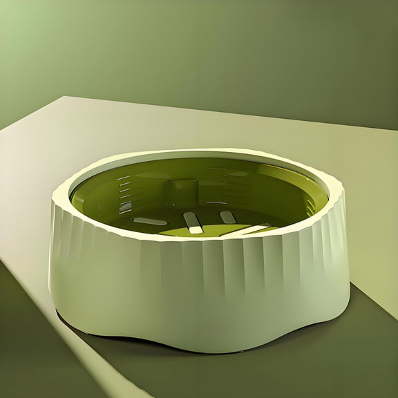 ASTOTSELL Feeder Slow Bowl – Slows Fast Eaters, Can Aid Digestion, Holds 2 Cups Dry or Wet Food, Non-Slip, No BPA, Small to Medium Dogs & Cats - Matcha Green