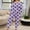 Purple, variant on BRGZLK Womens Large Size Fashion Cute Heart Print Long Sleeve Long Pants Casual Loungewear Set Home Suit Set Pink XL