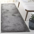 thumbnail image 2 of SAFAVIEH Meadow Lactrice Polka Dot Runner Rug, Gray/Ivory, 2'7" x 8', 2 of 7