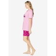 thumbnail image 3 of Dreams & Co. Plus Size Knit Pj Short Set, 3 of 6