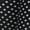 black, variant on Women Polka Dot 2 Piece Set Strap Crop Top High Waist Capri Pants Summer Outfit