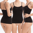 thumbnail image 6 of FarmaCell BodyShaper 607B (Black, 2XL/3XL) Shaping vest adjustable straps breast push-up support - light and refreshing BREEZE fabric, 100% Made in Italy, 6 of 11