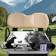 thumbnail image 3 of Uourmeti Golf Cart Seat Covers with 4 Front Pockets with Pockets, Compatible with Sports Club Car Golf Cart Golf Seat Covers(Lion), 3 of 8