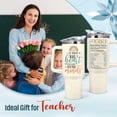 thumbnail image 3 of Teacher Gifts for Women - Christmas Appreciation Gifts - Best Ideas - 40 oz Tumbler, 3 of 6