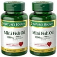 thumbnail image 4 of Nature's Bounty Mini Fish Oil Softgels 1290 mg 90 ea (Pack of 2), 4 of 5