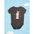 thumbnail image 3 of Cute Banny W Hearts Bodysuit Infant -Image by Shutterstock,  Newborn, 3 of 4