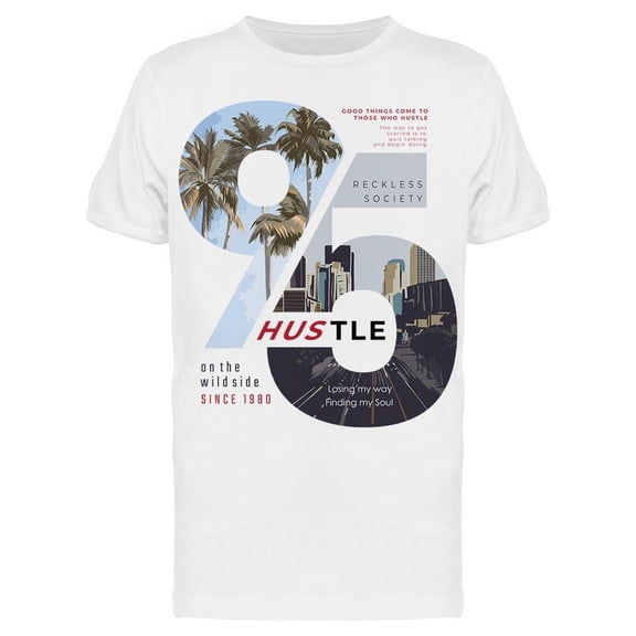 95 Hustle Tee Men's -Image by Shutterstock
