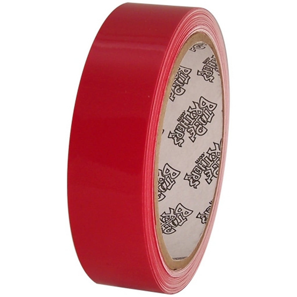 TAPEPLANET Colored Masking Tape 1 inch x 55 Yards Roll (Red