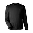 thumbnail image 4 of Harriton M118L Unisex Charge Snag and Soil Protect Long Sleeve T-Shirt-Black-3XL, 4 of 6