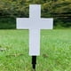 thumbnail image 5 of de energía solar advierte de Color decoración de jardín decoración de cementerio led lámpara de Cola Luz de la cruz eterna, 5 of 8