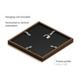 thumbnail image 3 of Oak Wood and Glass Single Picture Frame 10x10, 3 of 7
