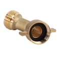 thumbnail image 1 of RV Drinking Water Hose Adapter, 45 Degree Water Hose Elbow Copper Leakproof Universal  for RV Travel Trailer, 1 of 7