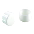 thumbnail image 2 of Shepherd 9745 4 Count 1.25 in. White Plastic Leg Tips, 2 of 3