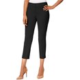thumbnail image 1 of Nine West Womens Solid Trousers Stretch Dress Pants, Black, 4, 1 of 1