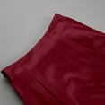 thumbnail image 5 of MIXUE Skirts For Women Summer Satin Solid Color A Line Elastic High Waist Casual Elegant Maxi Skirt Activewear,Red,S, 5 of 8