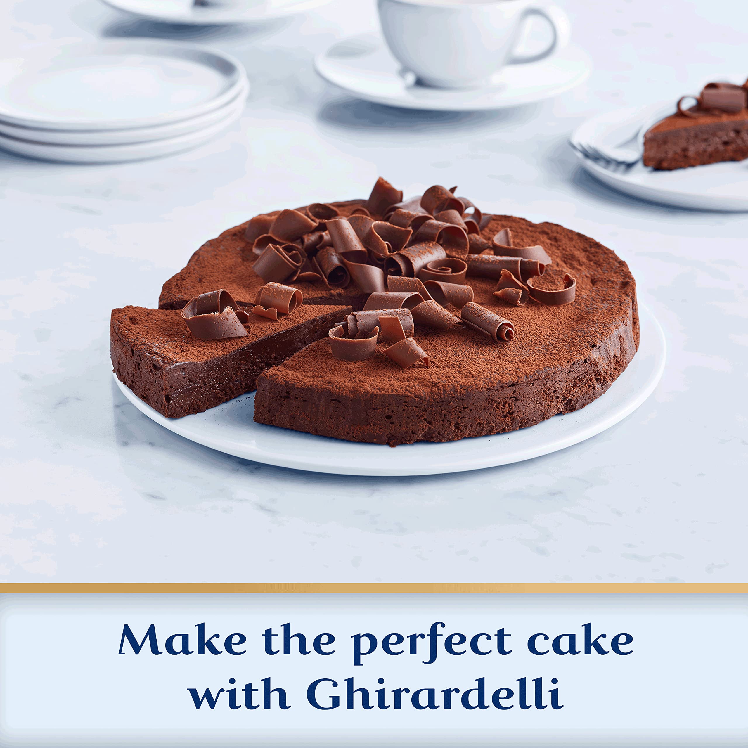 Ghirardelli Premium Baking Bar 100% Cacao Unsweetened Chocolate - 4 oz., 12 bars