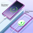 thumbnail image 5 of for Samsung Galaxy S25 Ultra Case, [Compatible with MagSafe] Drop Protection Anti-Scratch with Front Frame TPU Frame Durable Lightweight for Samsung Galaxy S25 Ultra Cover, Darkpurple, 5 of 8