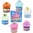 thumbnail image 1 of 6pcs Cotton Mud Set Mud Bull Head Glue Color Mud Decompression Toy 60ml Set_Special Gift, 1 of 5