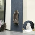 thumbnail image 3 of Estribo montado en pared para rascar gatos de 40x200cm: protector de muebles DIY para felinos felices., 3 of 11