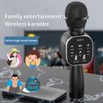 thumbnail image 1 of Gwong Electrónica DS813 Micrófono de mano Micrófono Versátil Cambio de sonido Metal Bluetooth-Compatible con Bluetooth 5.0 Condensador Mic Music Player para Singing, 1 of 6