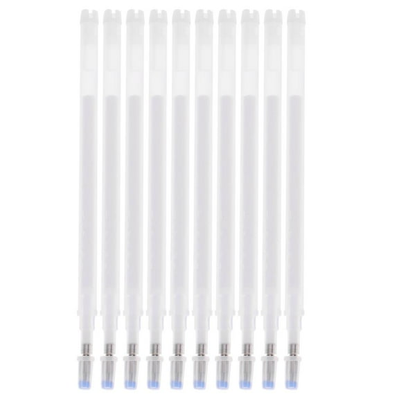 10Pcs Heat Erasable Fabric Marking Pens, High Temperature Disappearing Pen for White