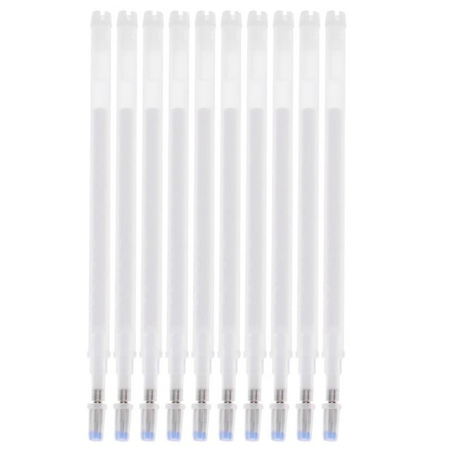 veasfak 10Pcs Heat Erasable Fabric Marking Pens, High Temperature Disappearing Pen for White