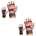 thumbnail image 3 of Redempat 2pieces Stay Cool And Comfortable With Multifunctional Gym Gloves Breathable Pink M 2Set, 3 of 6