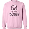thumbnail image 2 of Inktastic Lake of the Ozarks Sun and Lake Adult Sweatshirt, 2 of 4