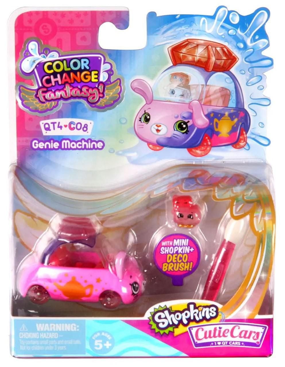 Shopkins Cutie Cars Couleur changante -  Fantasy - Genie Machine - QT4-C08