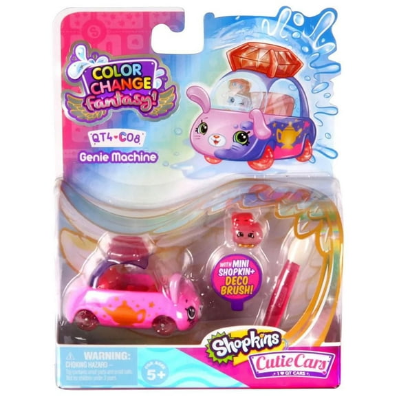 Shopkins Cutie Cars Color Change Fantasy - Genie Machine - QT4-C08