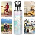 thumbnail image 4 of ALAZA Labrador Dog Water Bottle Insulated Flask Stainless Steel Straw Lid 20 oz, 4 of 6