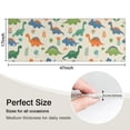thumbnail image 5 of Beige Dinosaur Pattern Kitchen Rug Mat,Kitchen Runner Rugs Non Skid Washable,Decorative Kitchen Floor Mats for Kitchen,Sink,Laundry,17"X47", 5 of 5