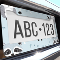 thumbnail image 6 of 1 Pcs Raccoons License Plate Frame, License Plate Cover for Car Decorative Parts, Aluminum License Plate Bracket Holder Rust-Proof Weather-Proof for US Standard Car, 6 of 9