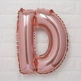 thumbnail image 4 of Efavormart Blush 16" tall Alphabet Letters / Number Foil Balloons Party Wedding Decorations Graduation New Year Party- D, 4 of 7